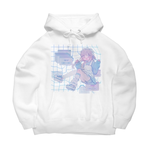 fall in clear（ゆめかわいいトリップ） Big Hoodie