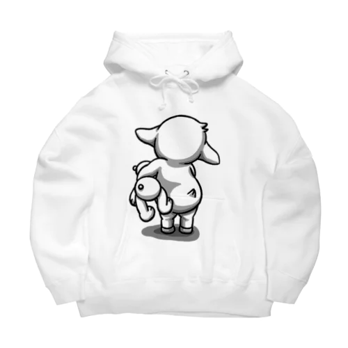 メイとトト　（モノクロ） Big Hoodie