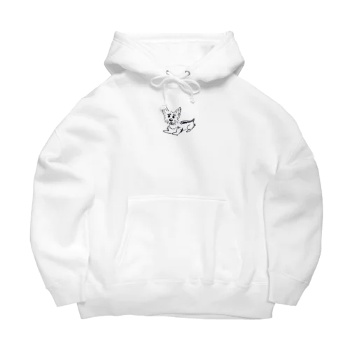 シンプルヨーキー Big Hoodie