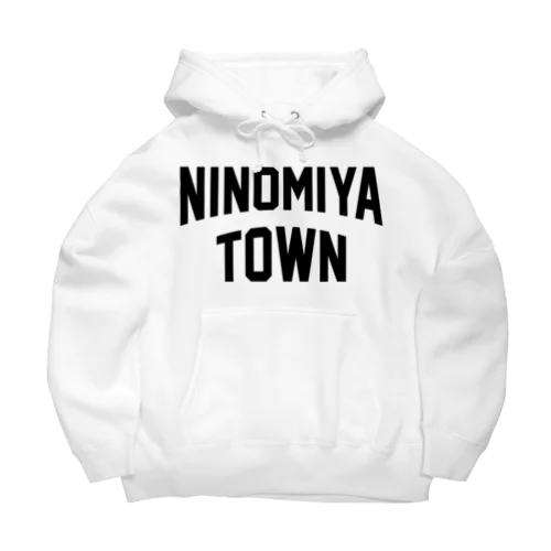 二宮町 NINOMIYA TOWN ビッグシルエットパーカー