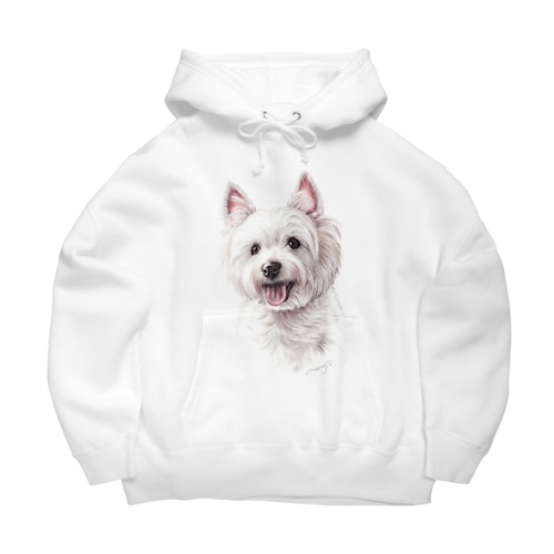 ウェスティ1 Big Hoodie