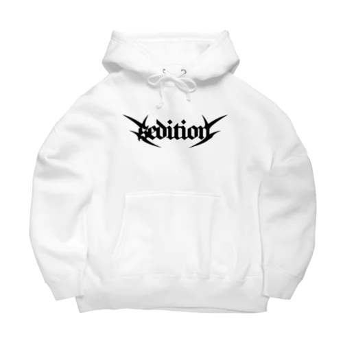 SEDITION(black) ビッグシルエットパーカー