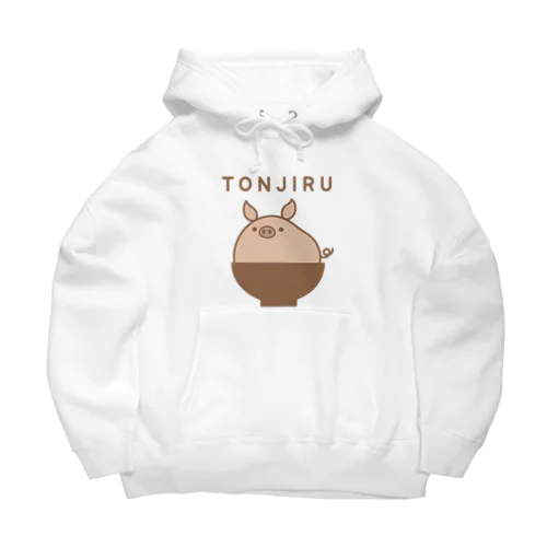 豚汁 Big Hoodie