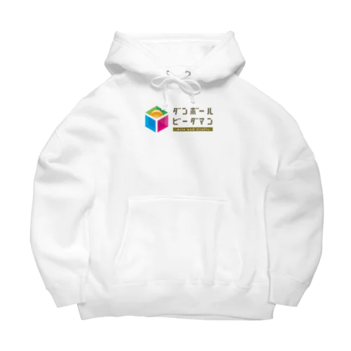 ダンボールビーダマン   イラスト文字　type_A Big Hoodie