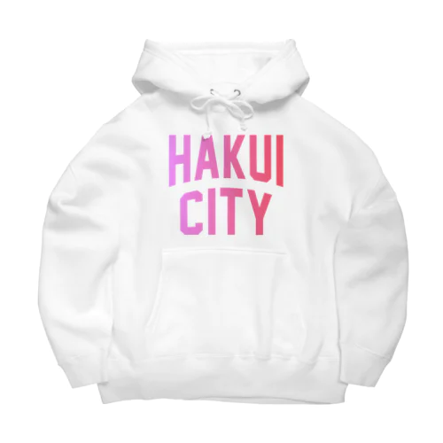 羽咋市 HAKUI CITY Big Hoodie