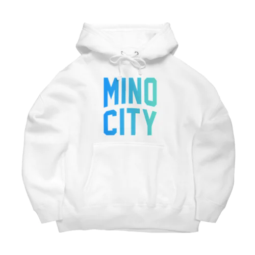 美濃市 MINO CITY ビッグシルエットパーカー