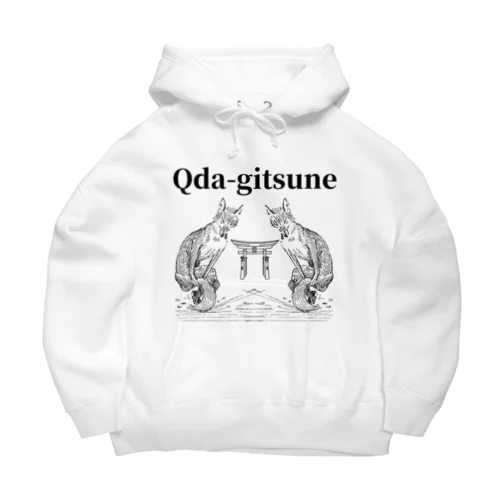 Qda-gitsune Big Hoodie