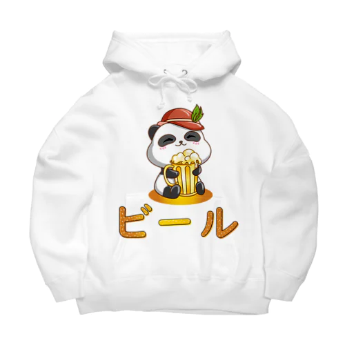  Cute Panda Drinking Beer Octoberfest Big Hoodie