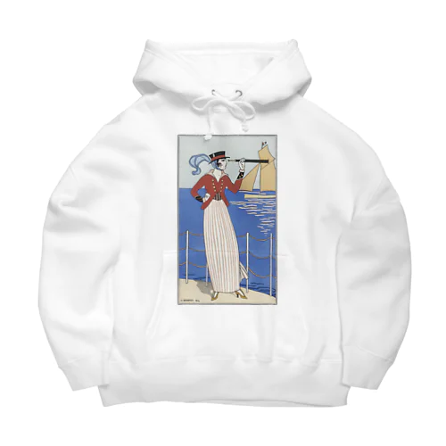 ジョルジュ・バルビエ “Costume de Yacht” Big Hoodie