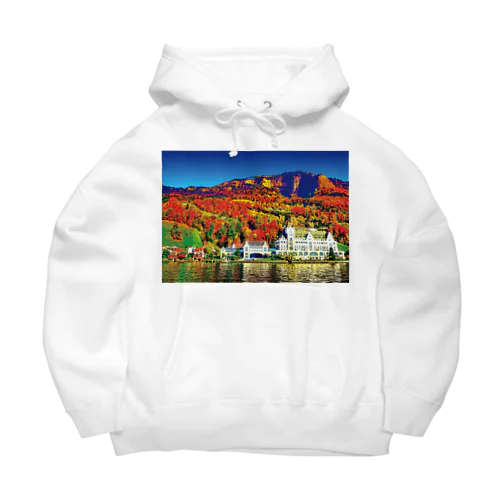 スイス 秋のヴィッツナウ Big Hoodie