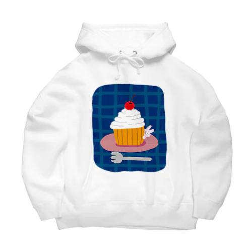 カップケーキでかくれんぼ Big Hoodie