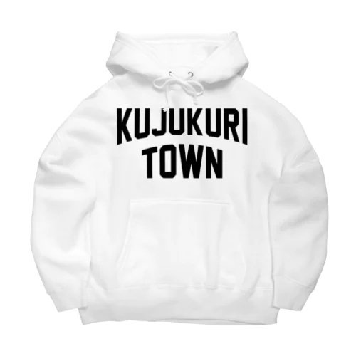 九十九里町 KUJUKURI TOWN ビッグシルエットパーカー