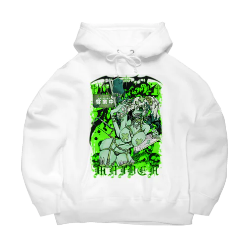 てんごく　グリーン Big Hoodie