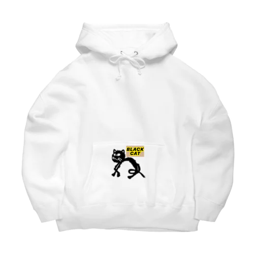  BLACK  CAT Big Hoodie