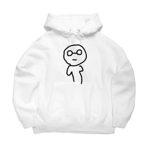 メガネくん Big Hoodie