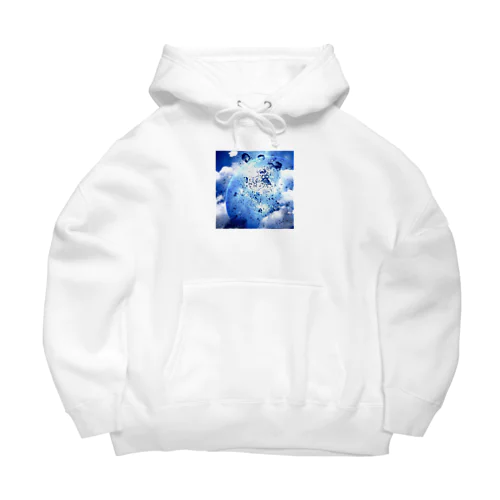 宇宙アート･水の惑星 Big Hoodie