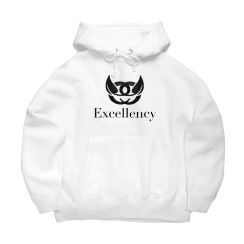 Excellency黒ロゴシリーズ Big Hoodie