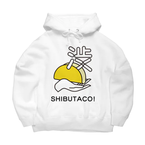 ＼渋谷でタコス！／ SHIBUTACO! 公式ロゴ（縦） Big Hoodie