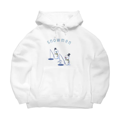 snowmen Big Hoodie