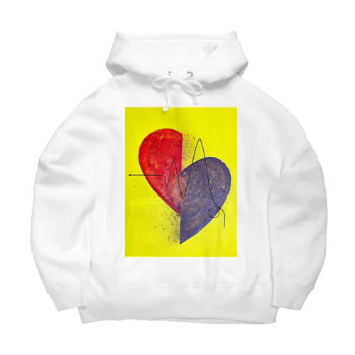 melanco heart Big Hoodie