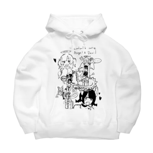 天使の子、悪魔の子 Big Hoodie