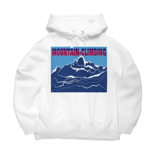 mountain-climbing　登山 ビッグシルエットパーカー