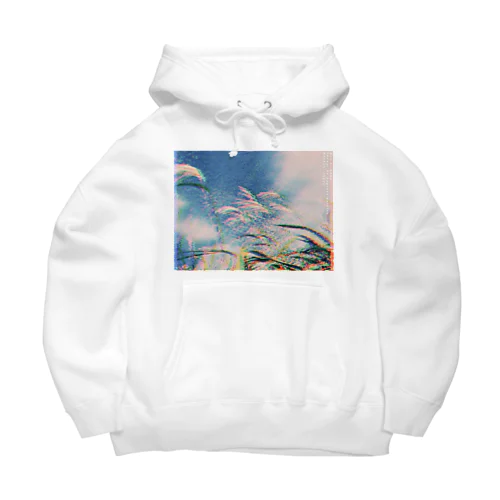 ススキとうろこ雲 Big Hoodie