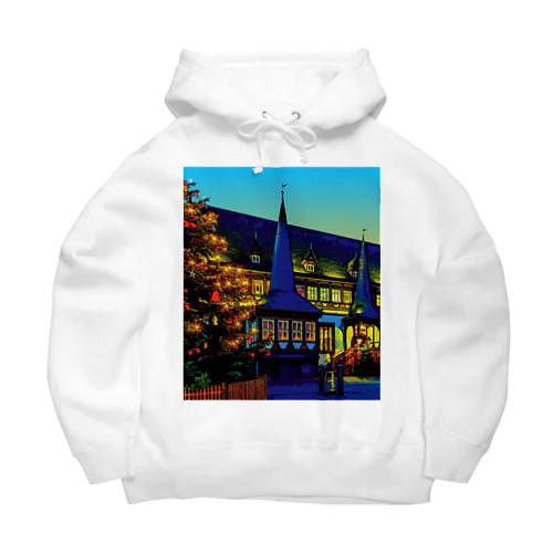 ドイツ 夕暮れのアインベック旧市庁舎 Big Hoodie