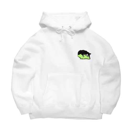 俺の枕　白黒猫バージョン Big Hoodie