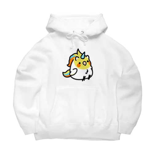 Chubby Bird オカメインコ　ユニコーン Big Hoodie