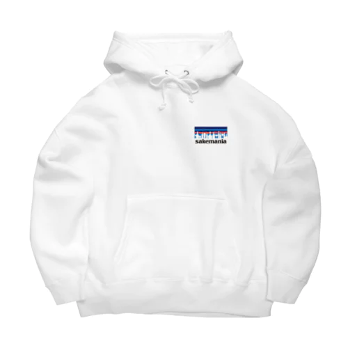 酒マニア ロゴ胸ワンポイント Big Hoodie