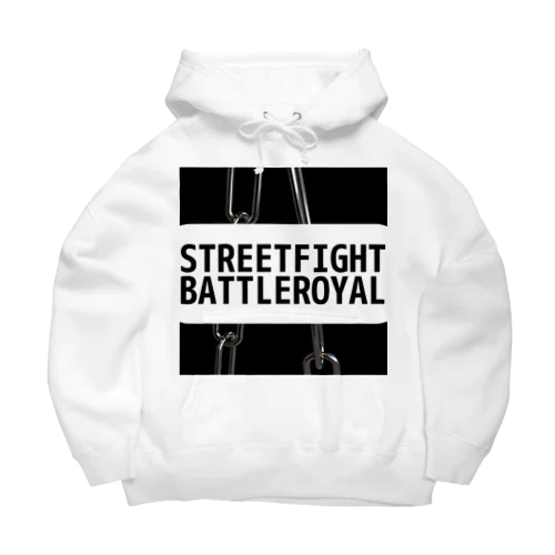 STREET FIGHT WHITE Tシャツ ビッグシルエットパーカー