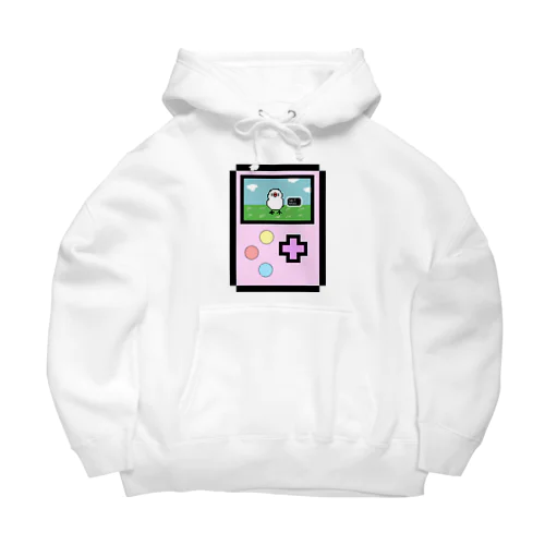 ドット絵ゲーム風　ももひきレベル2 Big Hoodie