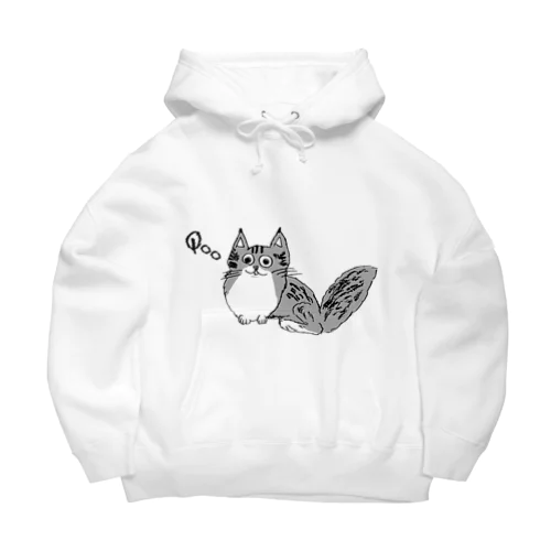 でか猫Qoo Big Hoodie