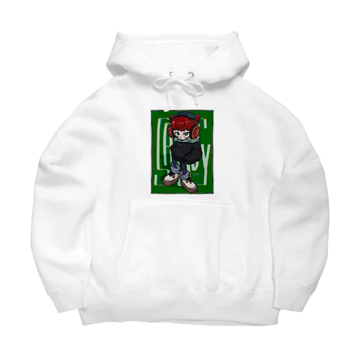 ヘッドフォンちゃん Big Hoodie