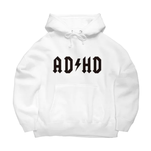 ADHD ビッグシルエットパーカー