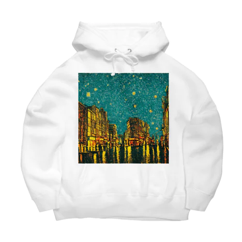 night sky after rain Big Hoodie