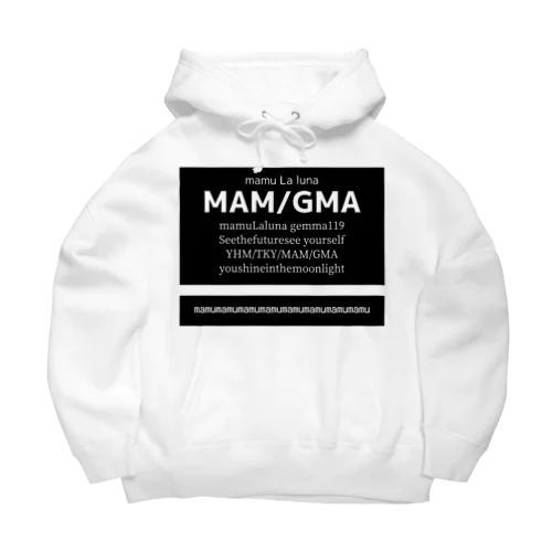 MAM/GMA ロゴプリント Big Hoodie