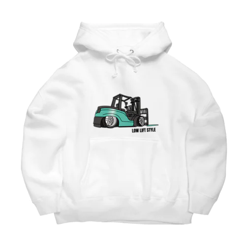 ガチでシャコタンなフォークリフト（グリーン） Big Hoodie