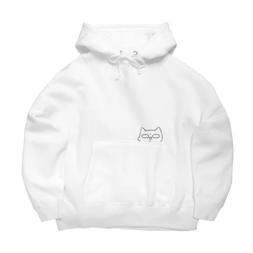 ひょっこりﾈｺﾞﾁﾞｬﾝ Big Hoodie