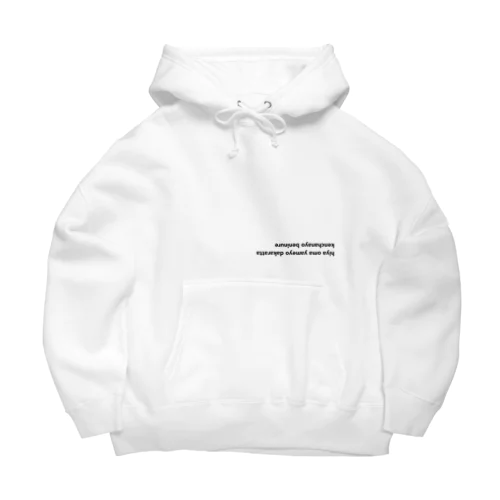 荒武JAPANパーカー Big Hoodie