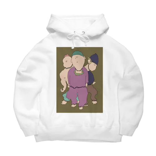 ラフ・不良 Big Hoodie