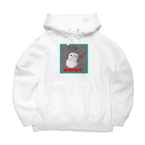 smoker SnowMan Big Hoodie