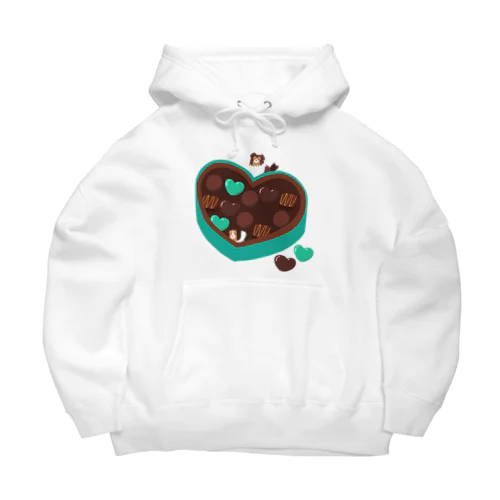 シェルティ×チョコ(ミントカラー) Big Hoodie