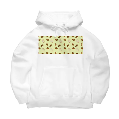 コーヒービーンズ　クリーム色　マグカップ Big Hoodie