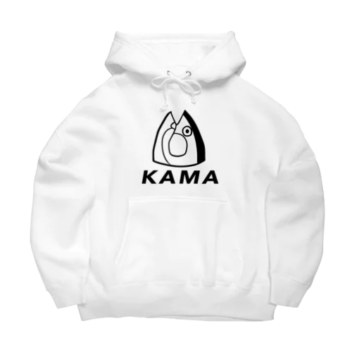 KAMA ビッグシルエットパーカー