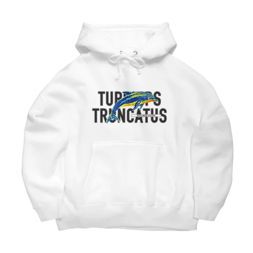 旅するバンドウイルカ Big Hoodie