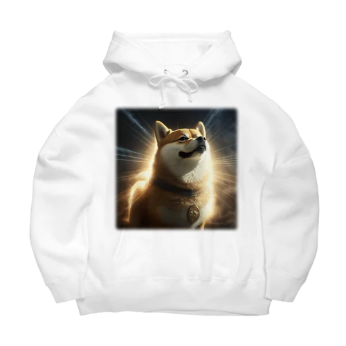 ヒーローに変身する前の柴犬 Big Hoodie