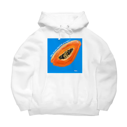 パパイヤ Big Hoodie