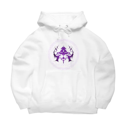 紫猫 千由　公式エンブレム(魔法陣ver.) Big Hoodie